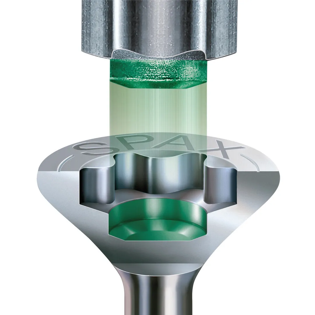 SPAX Senkkopf-Schraube T20  4,5 x 45