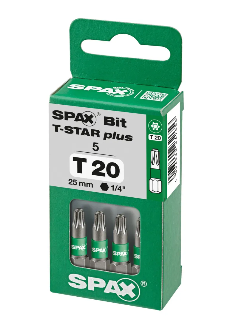 SPAX Bit T20    5er Pack