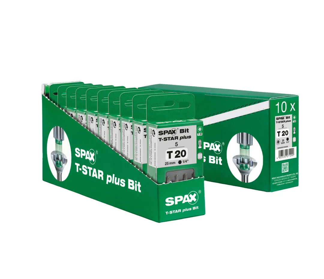 SPAX Bit T20    5er Pack