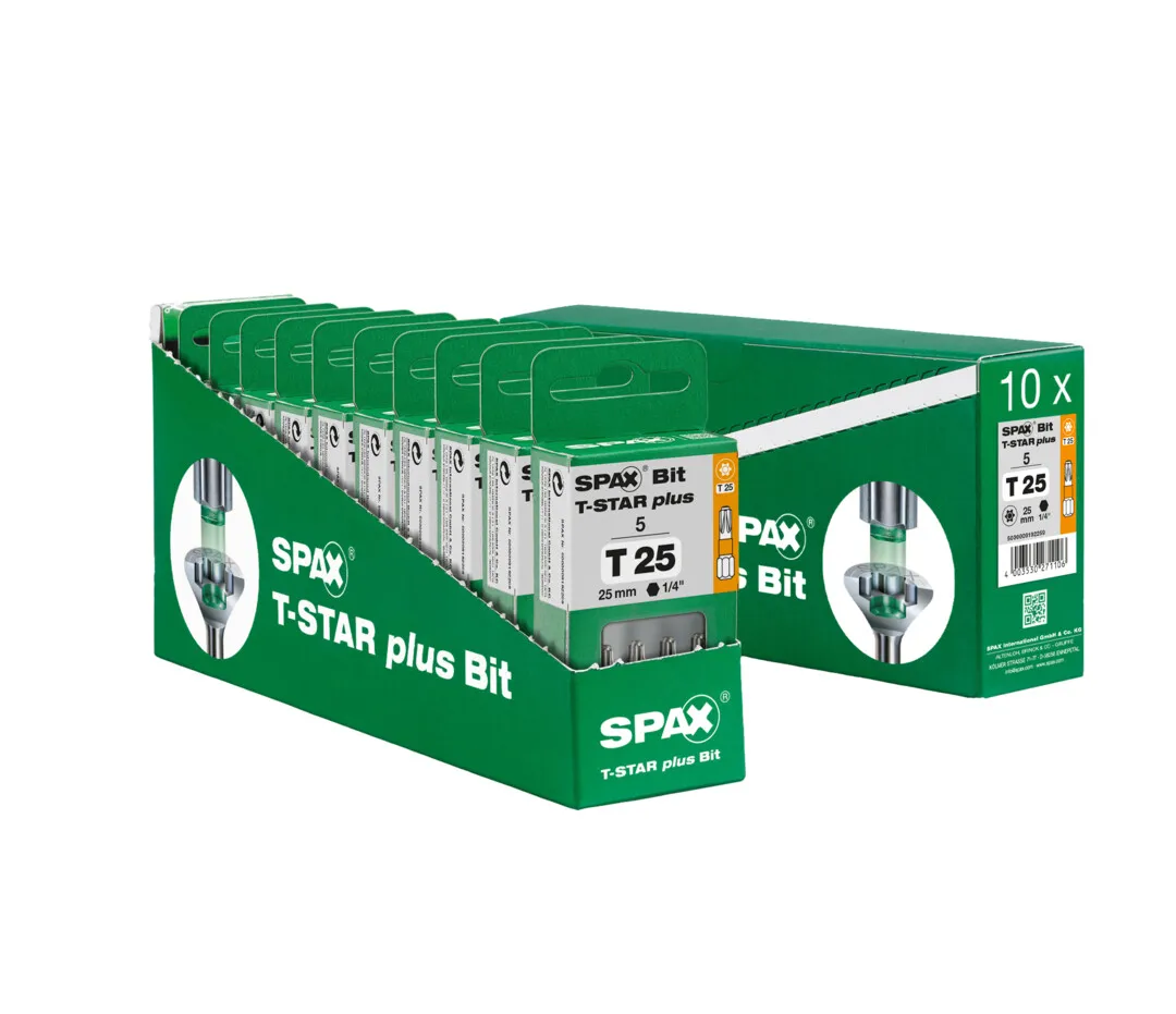 SPAX Bit T25    5er Pack