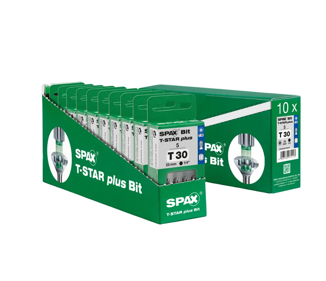 SPAX Bit T30    5er Pack