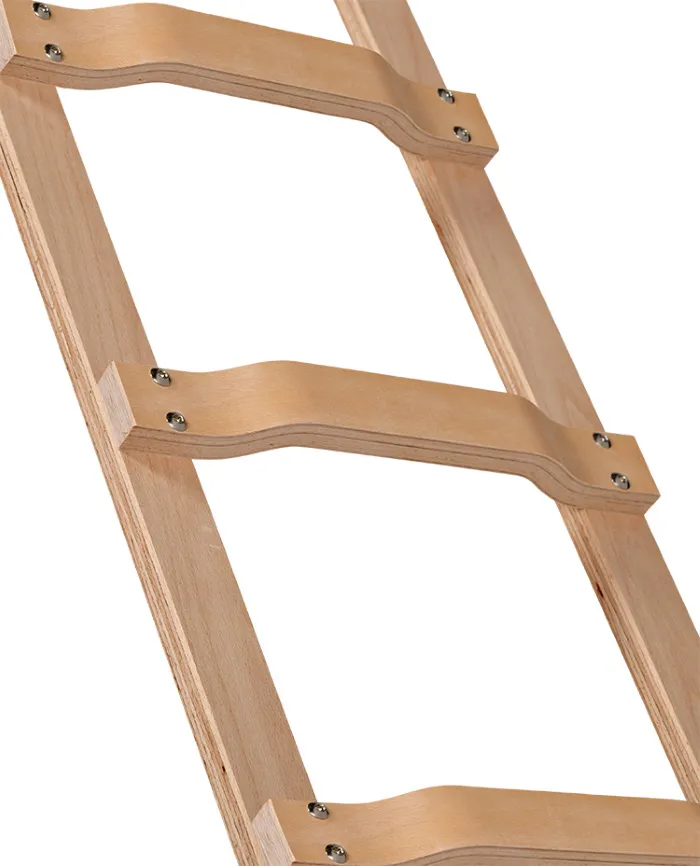 Euroline Holz-Dachdeckerauflegeleiter